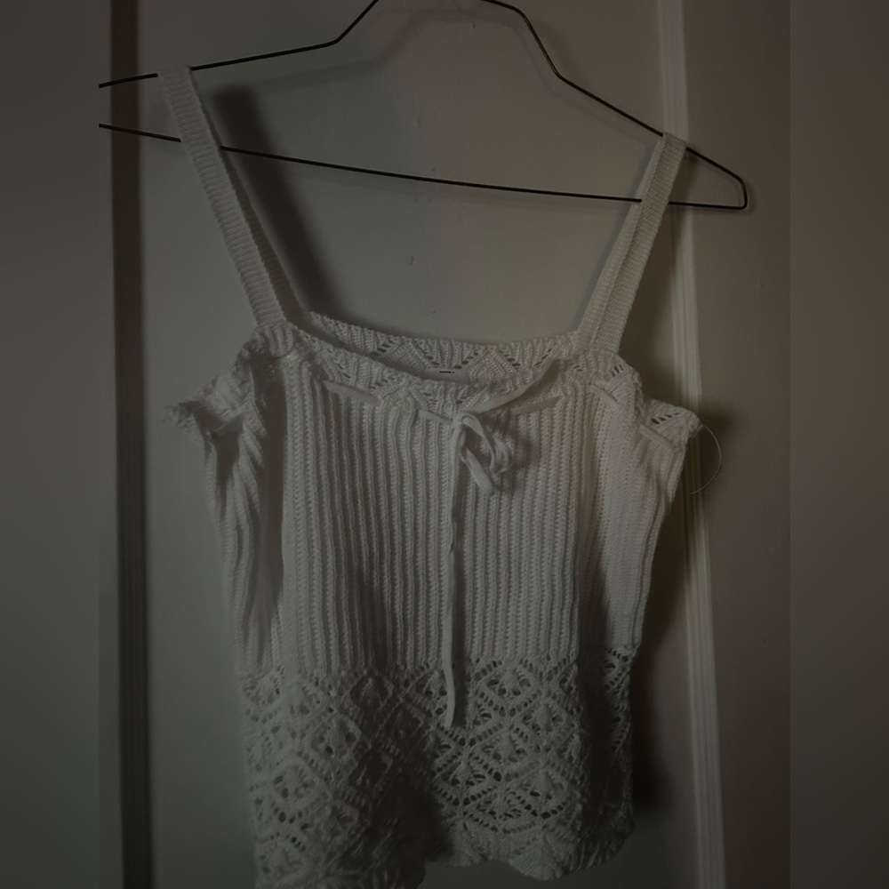 Wild Fable White Knit Camisole